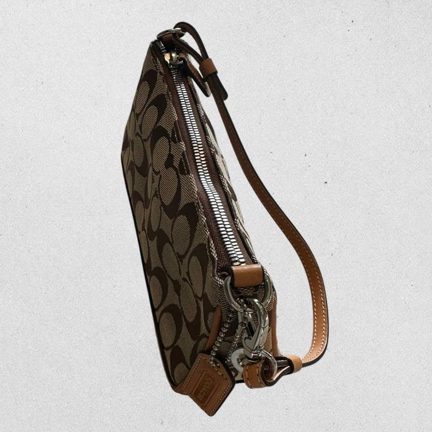 Authentic Vintage Coach Demi Signature Shoulder Bag