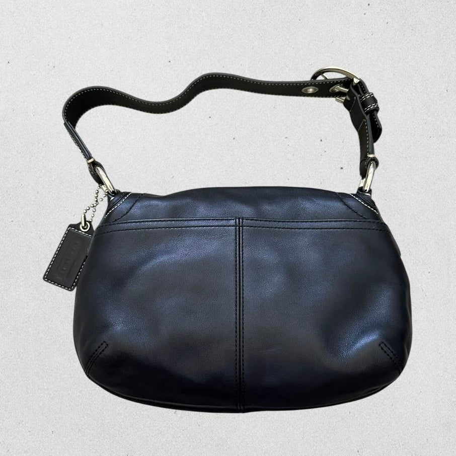Authentic Vintage Coach Leather Shoulder Bag