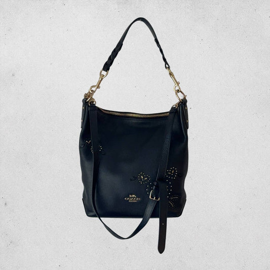 Authentic Vintage Coach Abby Leather Shoulder Bag