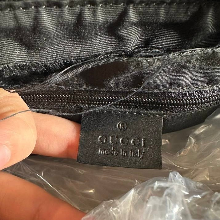 Authentic Vintage Gucci GG Canvas Shoulder Bag