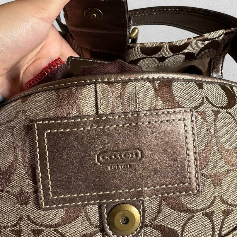 Authentic Vintage Coach Soho Flap Shoulder Bag Rare