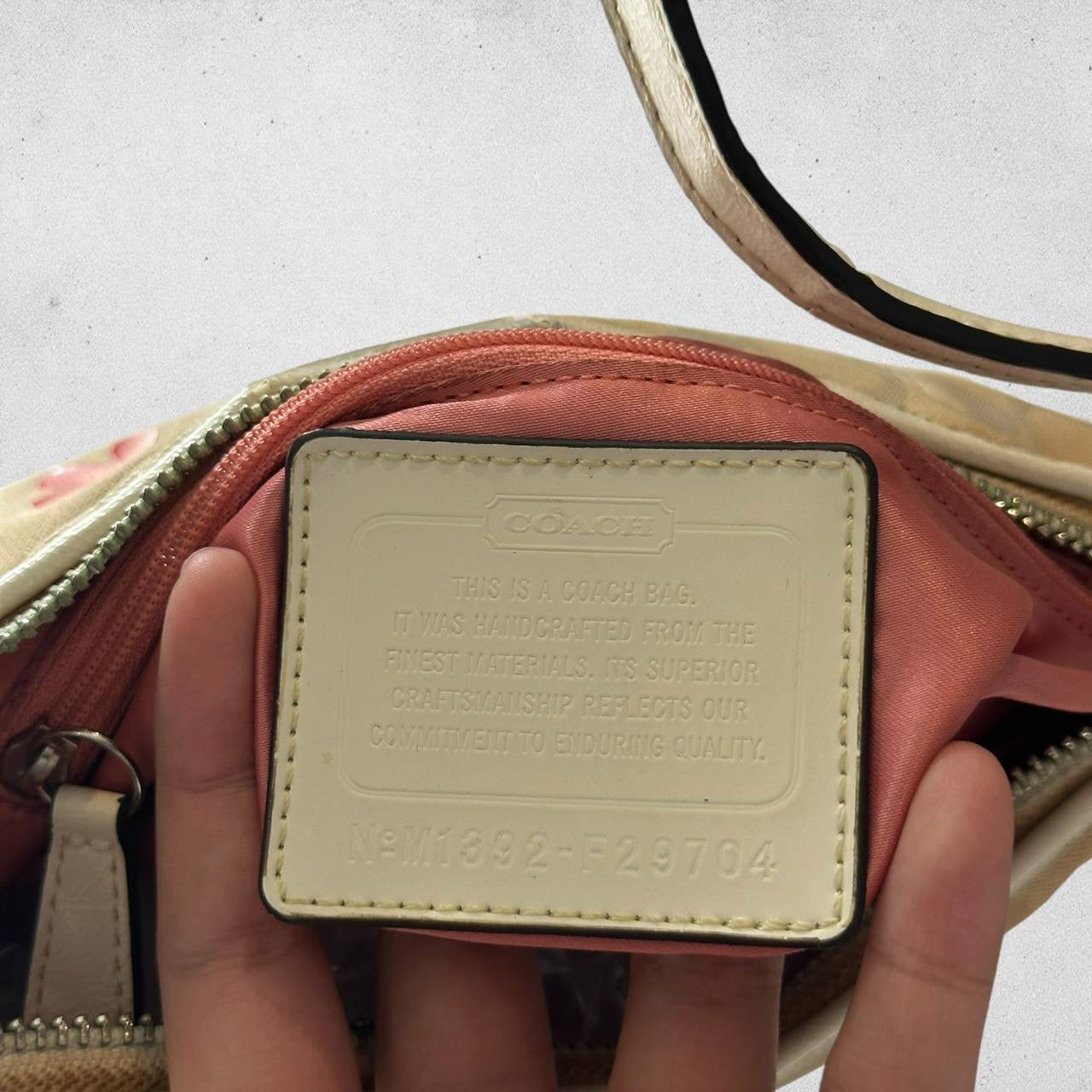 Authentic Vintage Coach Poppy Shoulder Bag