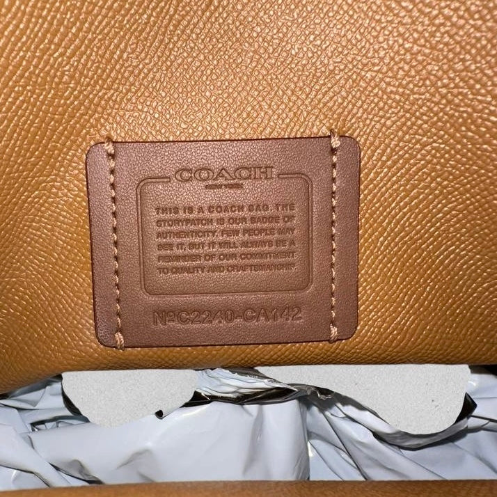 Authentic Vintage Coach Mollie 25 Small Tote Bag
