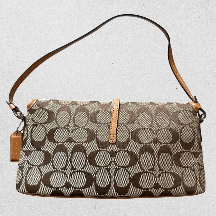 Authentic Vintage Coach Hamptons Signature Shoulder Bag