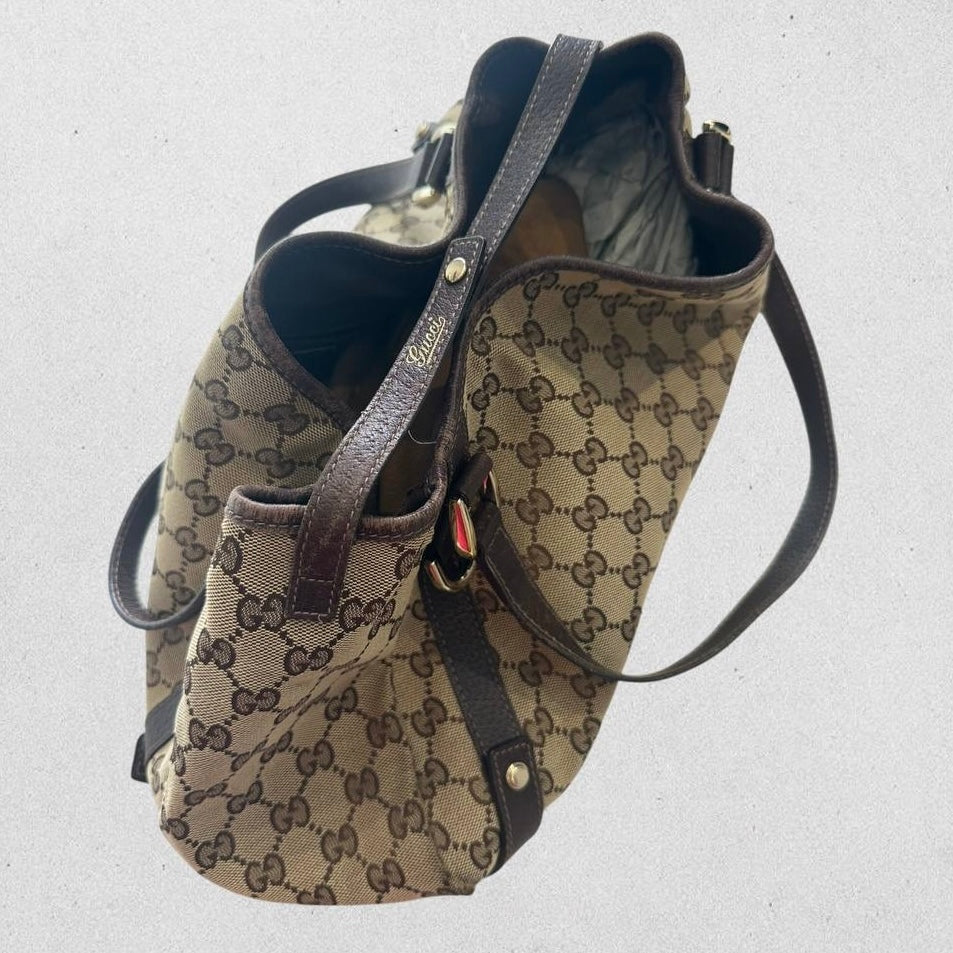 Authentic Vintage Gucci Abbey Tote Bag
