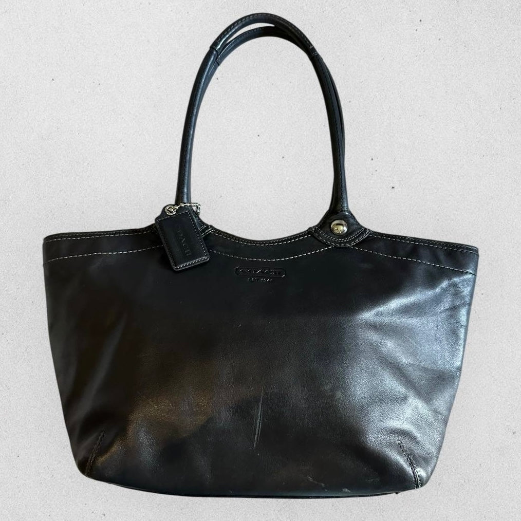 Authentic Vintage Coach Bleecker Leather Shoulder Bag