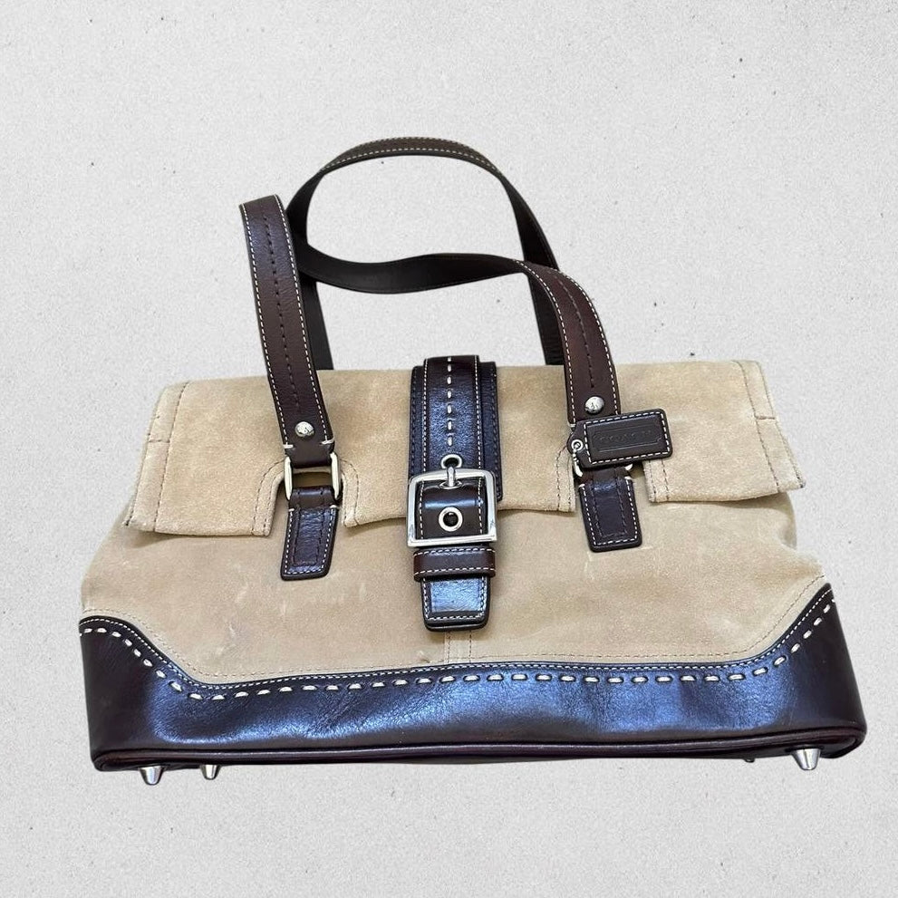 Authentic Vintage Coach Satchel Shoulder Bag