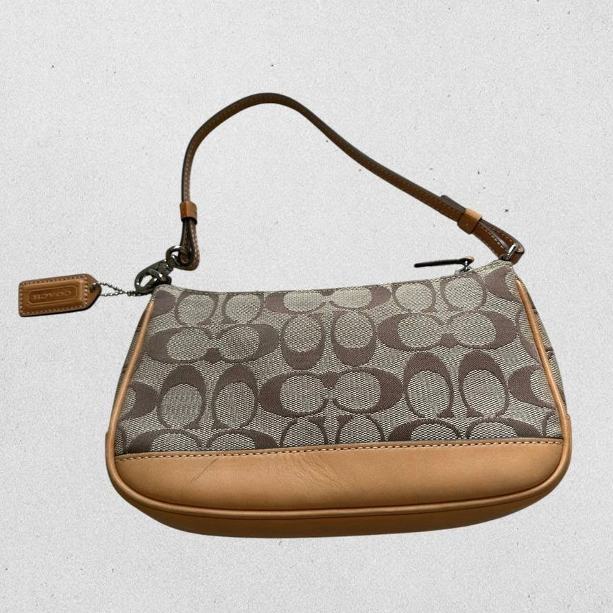 Authentic Vintage Coach Demi Signature Shoulder Bag