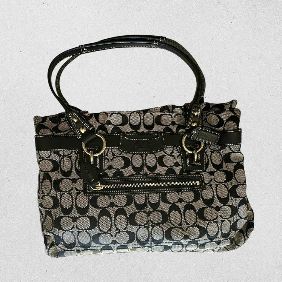 Authentic Vintage Coach Penelope Signature Tote Bag