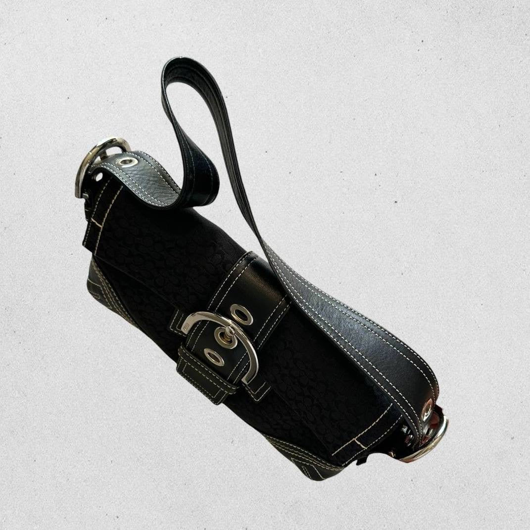 Authentic Vintage Coach Soho Flap Shoulder Bag