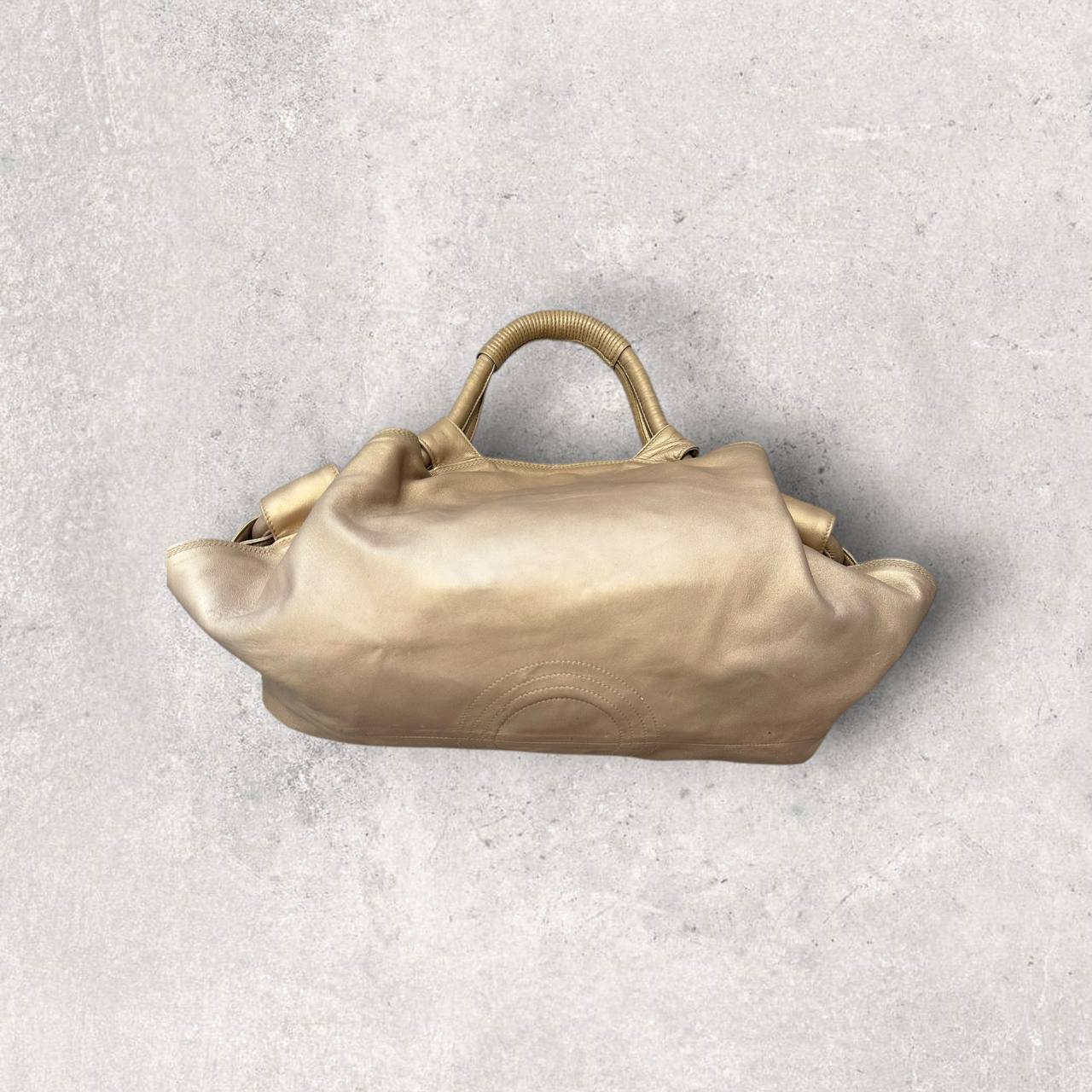 Authentic Vintage Loewe Nappa Aire Anagram Leather Shoulder Bag