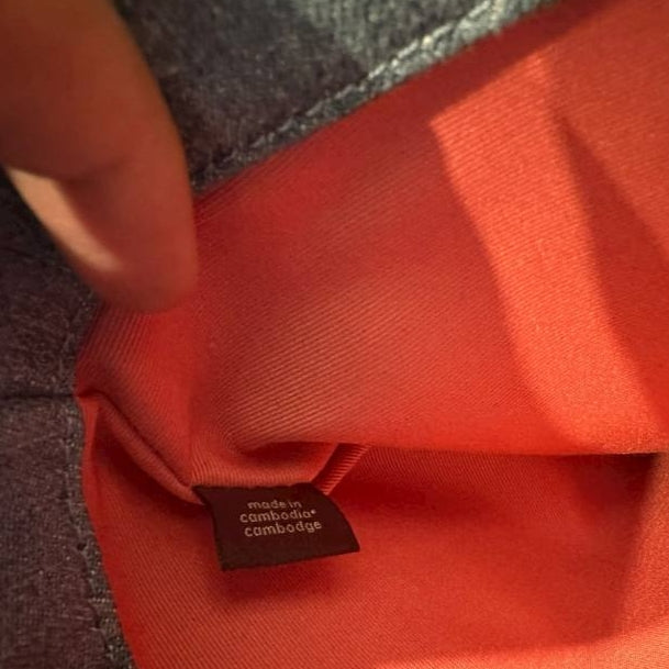 Authentic Vintage Coach Denim Tote Bag