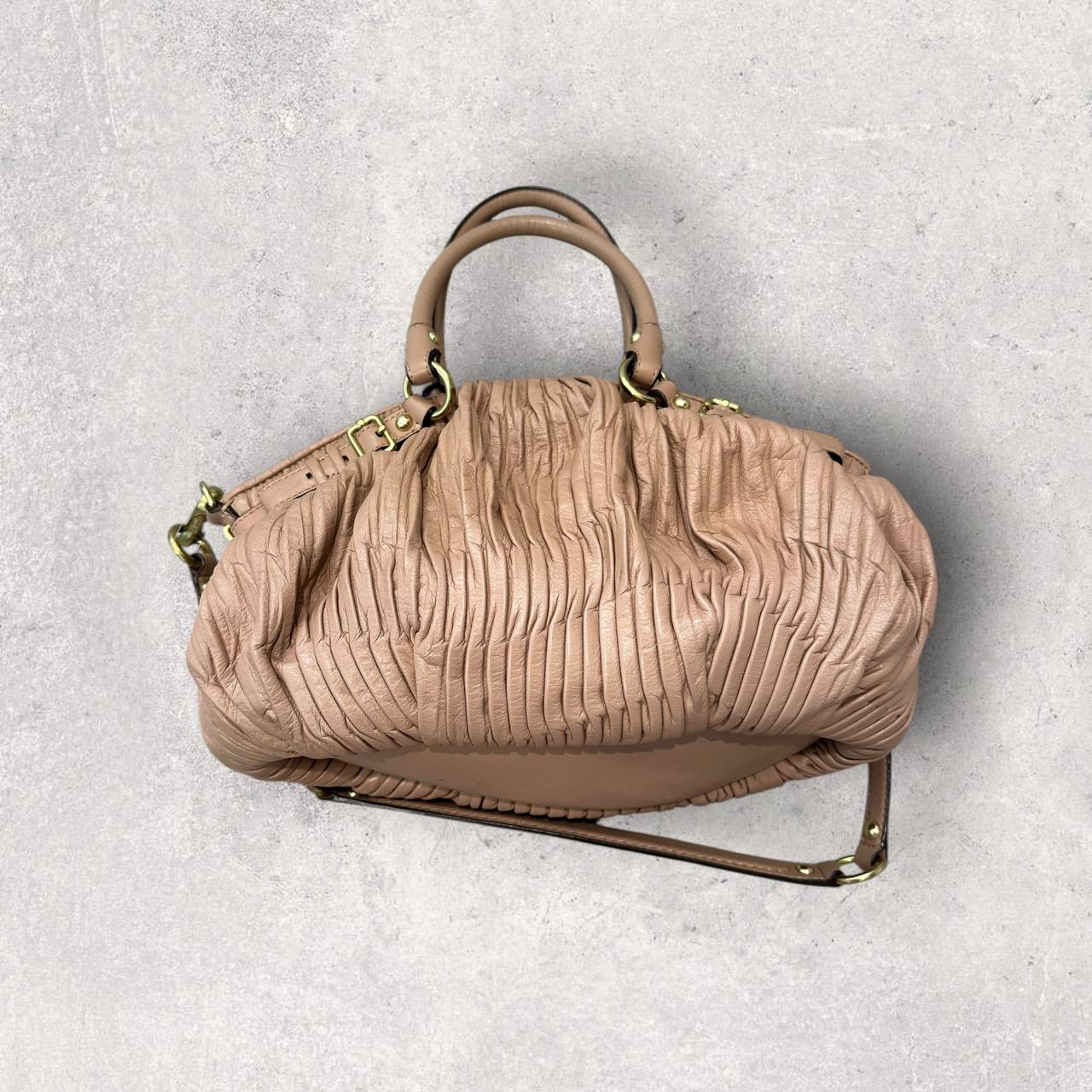 Authentic Vintage Coach Madison Gathered Leather Shoulder Bag