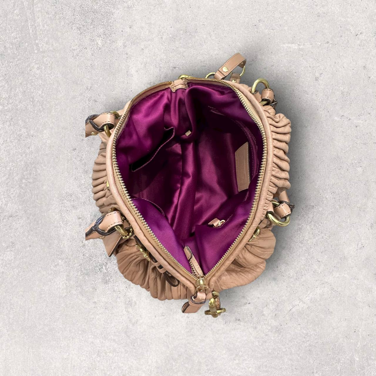 Authentic Vintage Coach Madison Gathered Leather Shoulder Bag