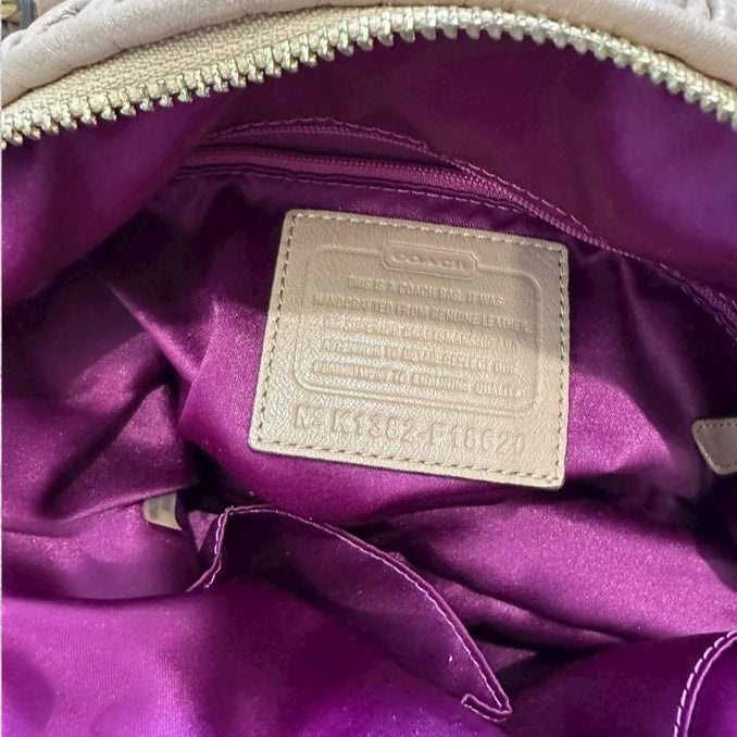 Authentic Vintage Coach Madison Gathered Leather Shoulder Bag