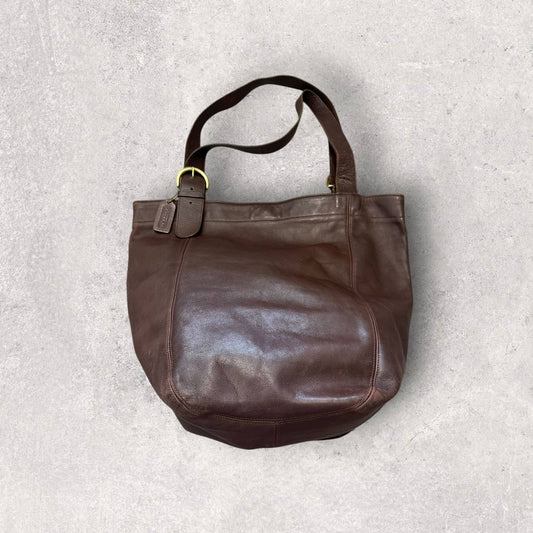 Authentic Old Coach Soho XL Leather Tote Bag Rare