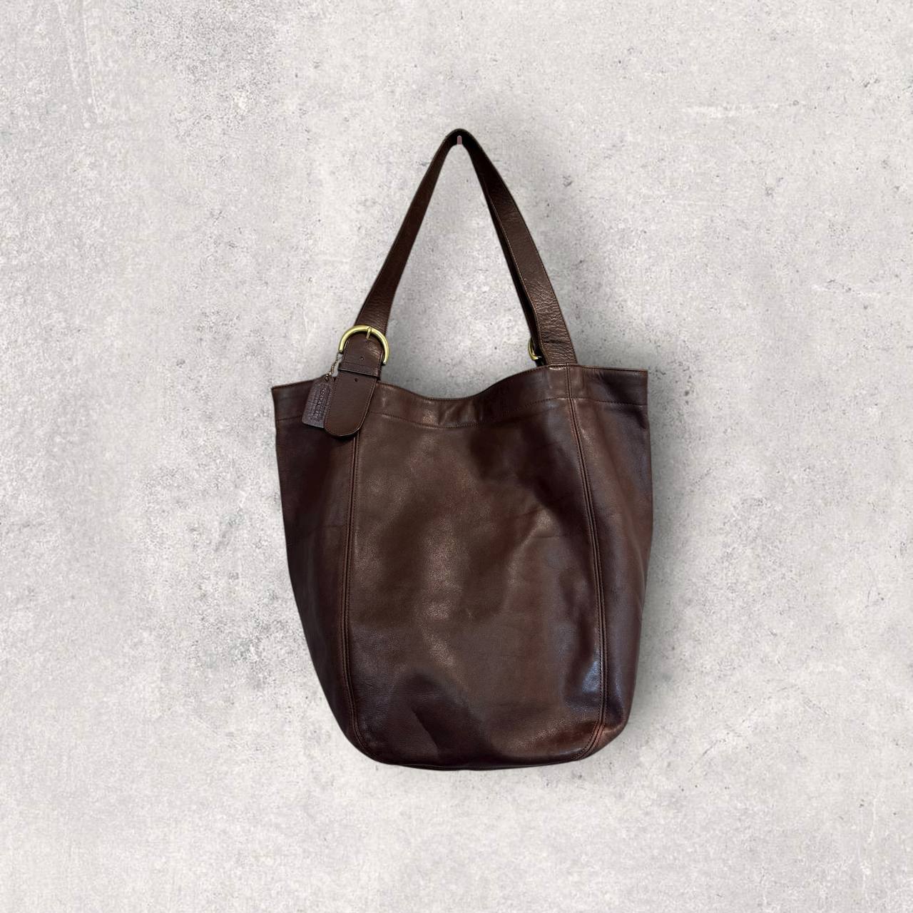 Authentic Old Coach Soho XL Leather Tote Bag Rare