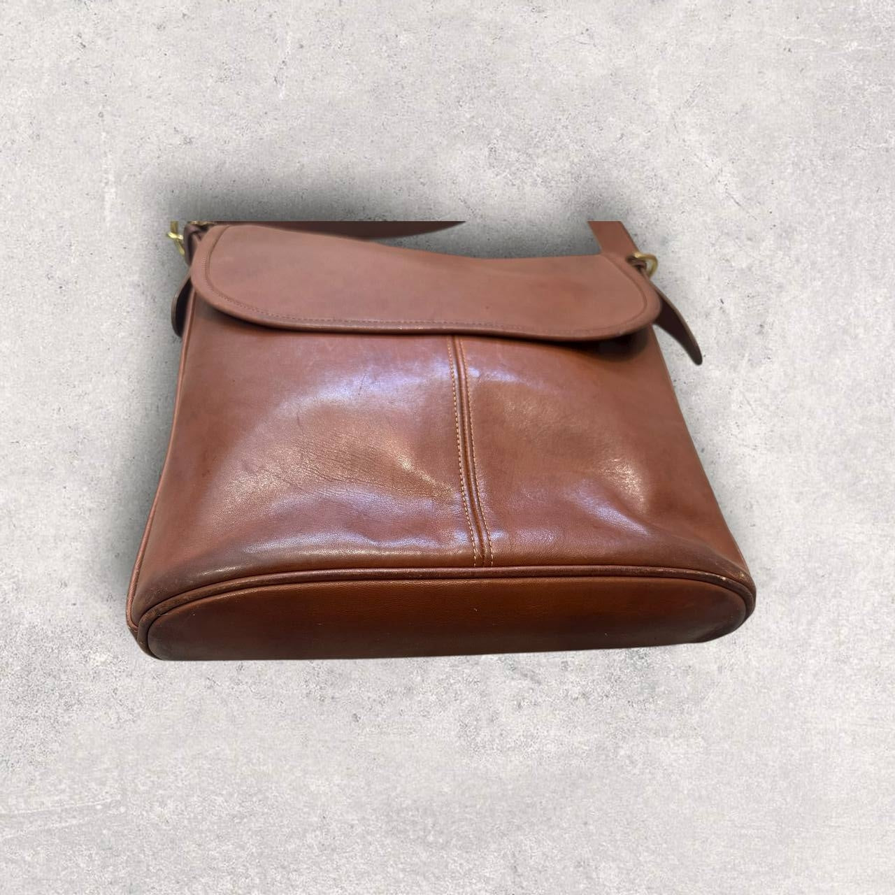 Authentic Old Coach Whitney Flap Shoulder Bag