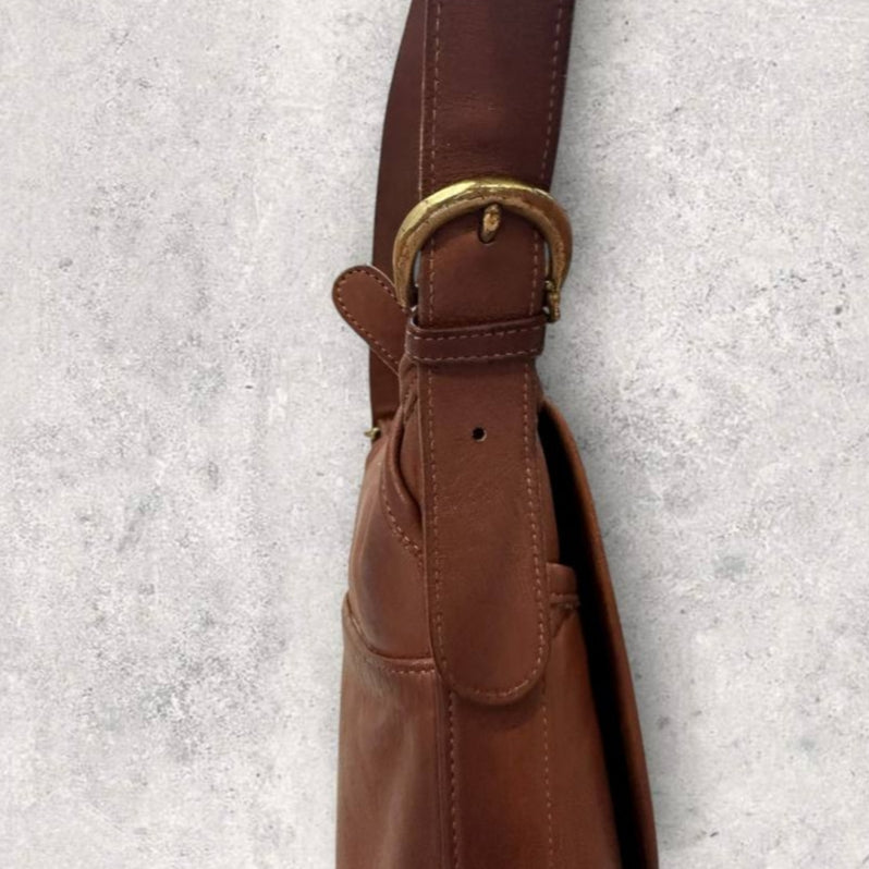 Authentic Old Coach Whitney Flap Shoulder Bag