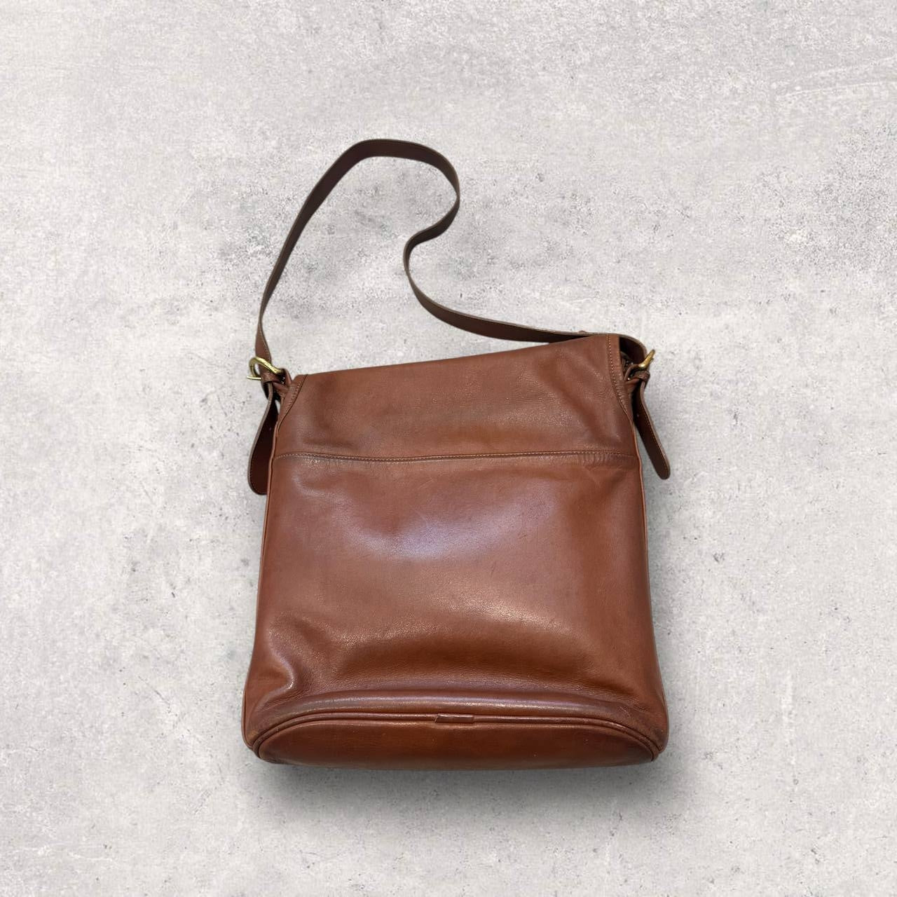 Authentic Old Coach Whitney Flap Shoulder Bag