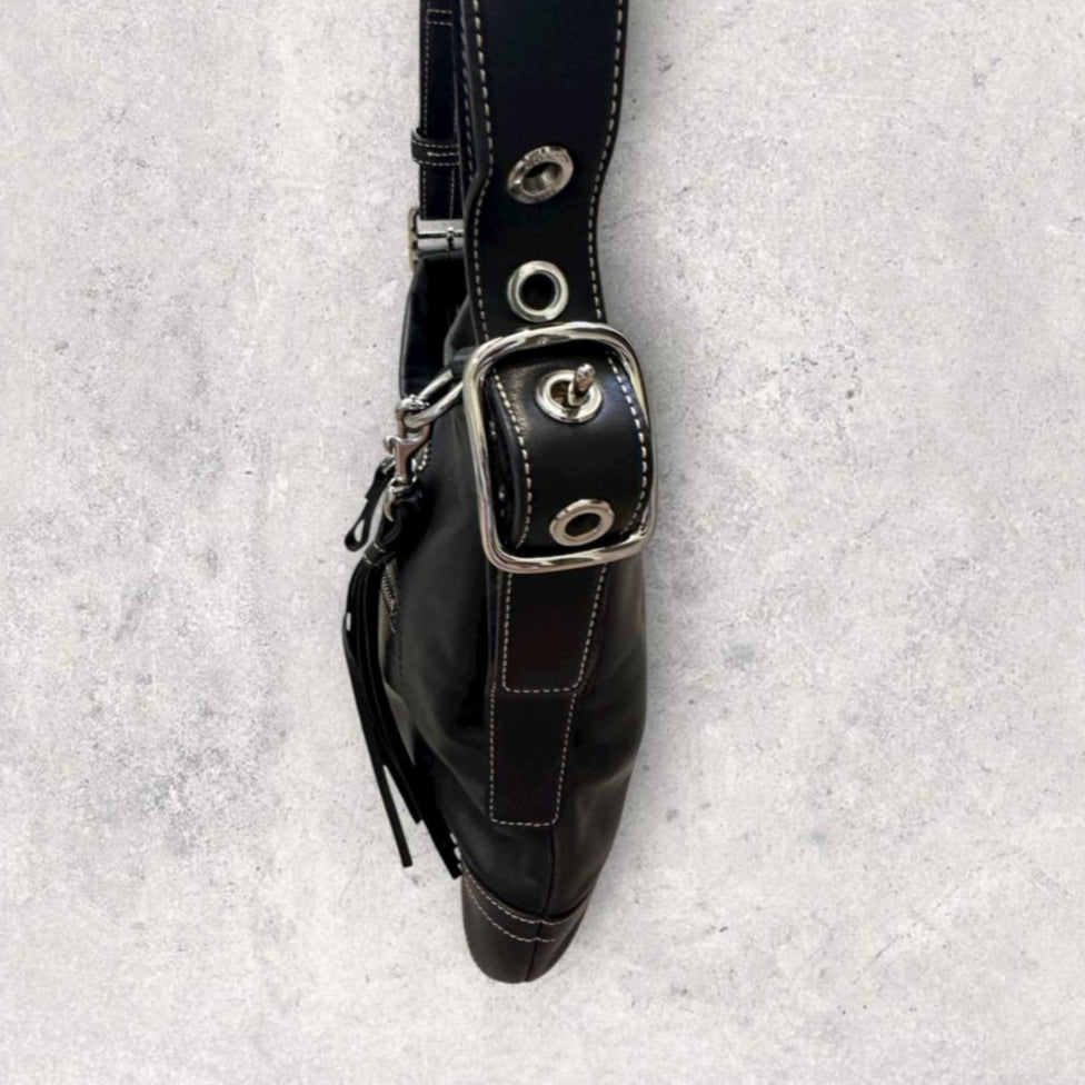 Authentic Vintage Coach Leather Shoulder/Crossbody Bag