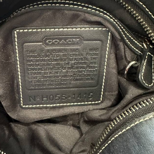 Authentic Vintage Coach Leather Shoulder/Crossbody Bag