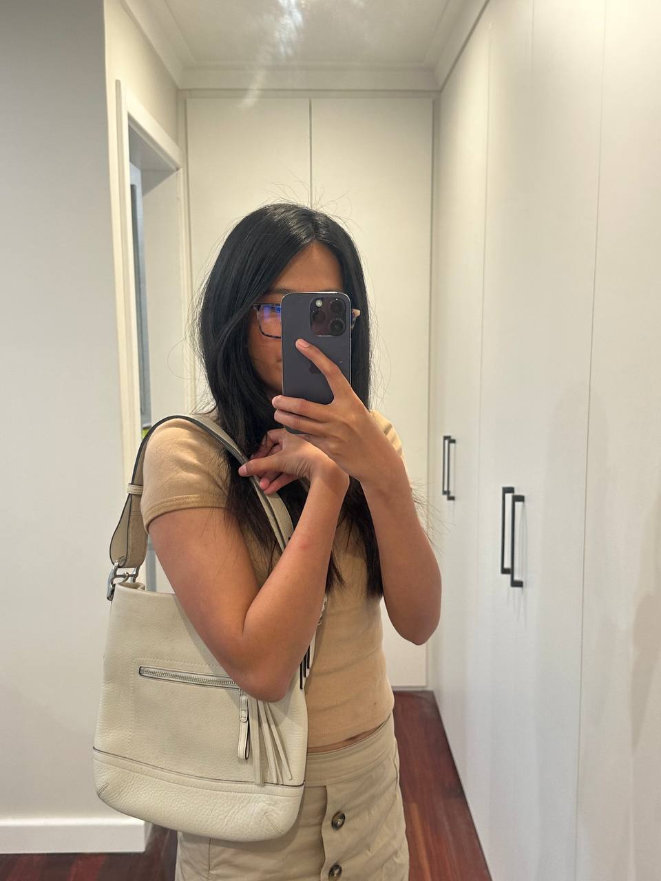 Authentic Vintage Coach Leather Shoulder/Crossbody Bag