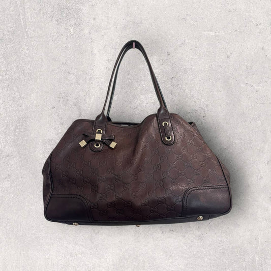 Authentic Vintage Gucci GG Princess Tote Bag