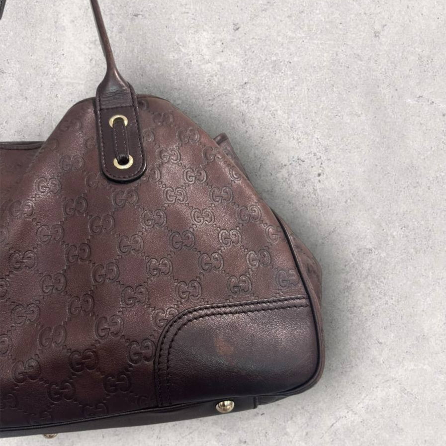 Authentic Vintage Gucci GG Princess Tote Bag