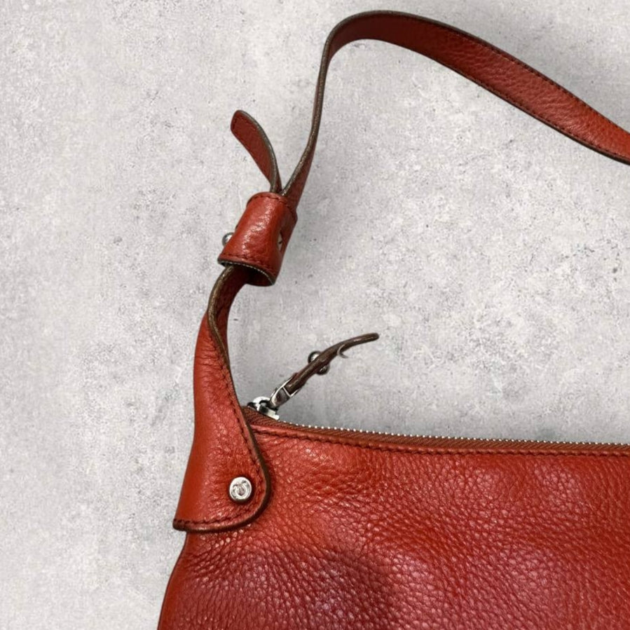 Authentic Vintage Ferragamo Leather Hobo Bag