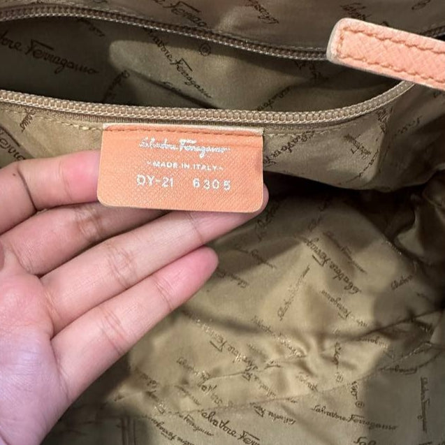 Authentic Vintage Ferragamo Shoulder Bag