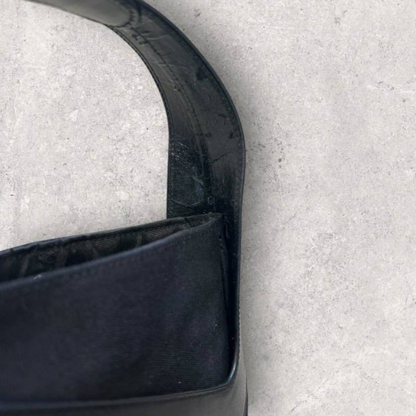 Authentic Vintage Ferragamo Cut Out Shoulder Bag