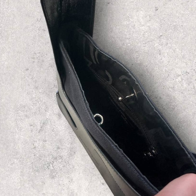 Authentic Vintage Ferragamo Cut Out Shoulder Bag