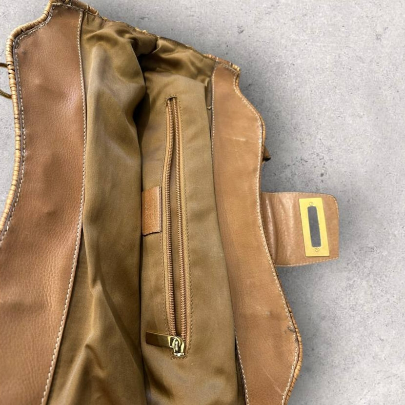 Authentic Vintage Ferragamo Gaccini Crochet Bag