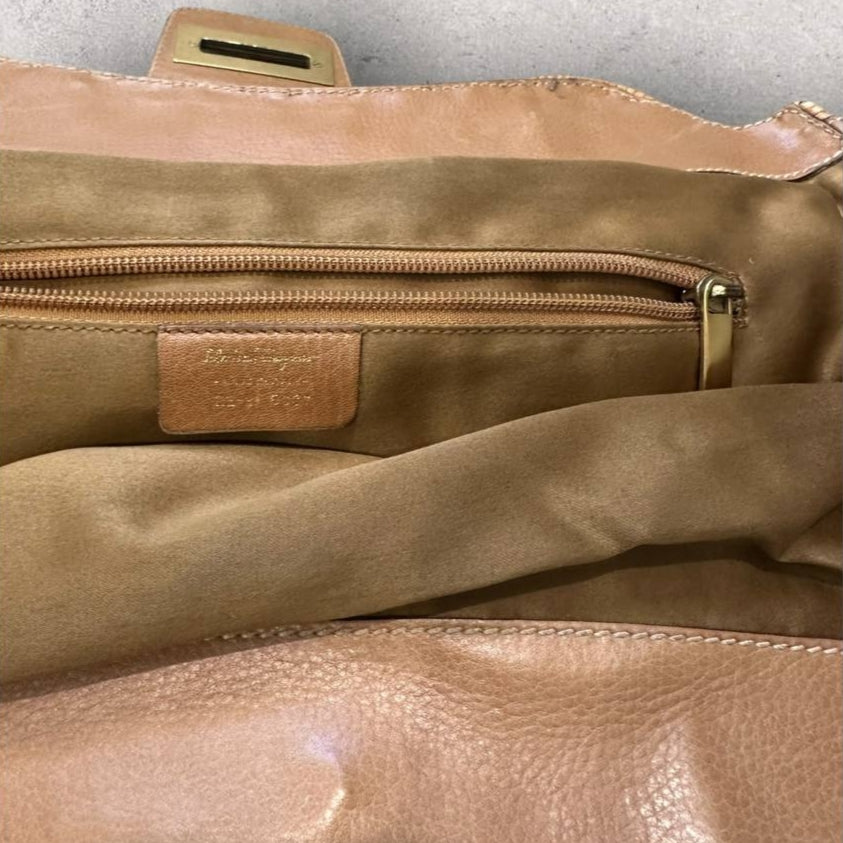 Authentic Vintage Ferragamo Gaccini Crochet Bag