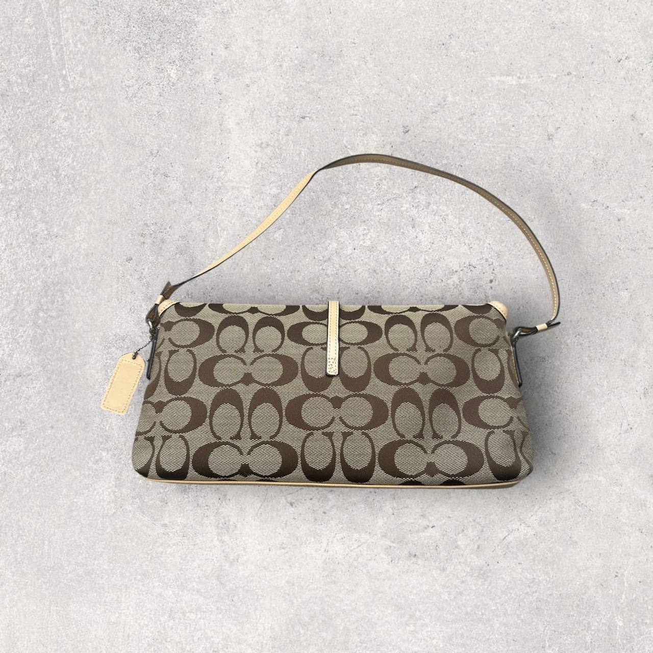 Authentic Vintage Coach Hamptons Signature Shoulder Bag