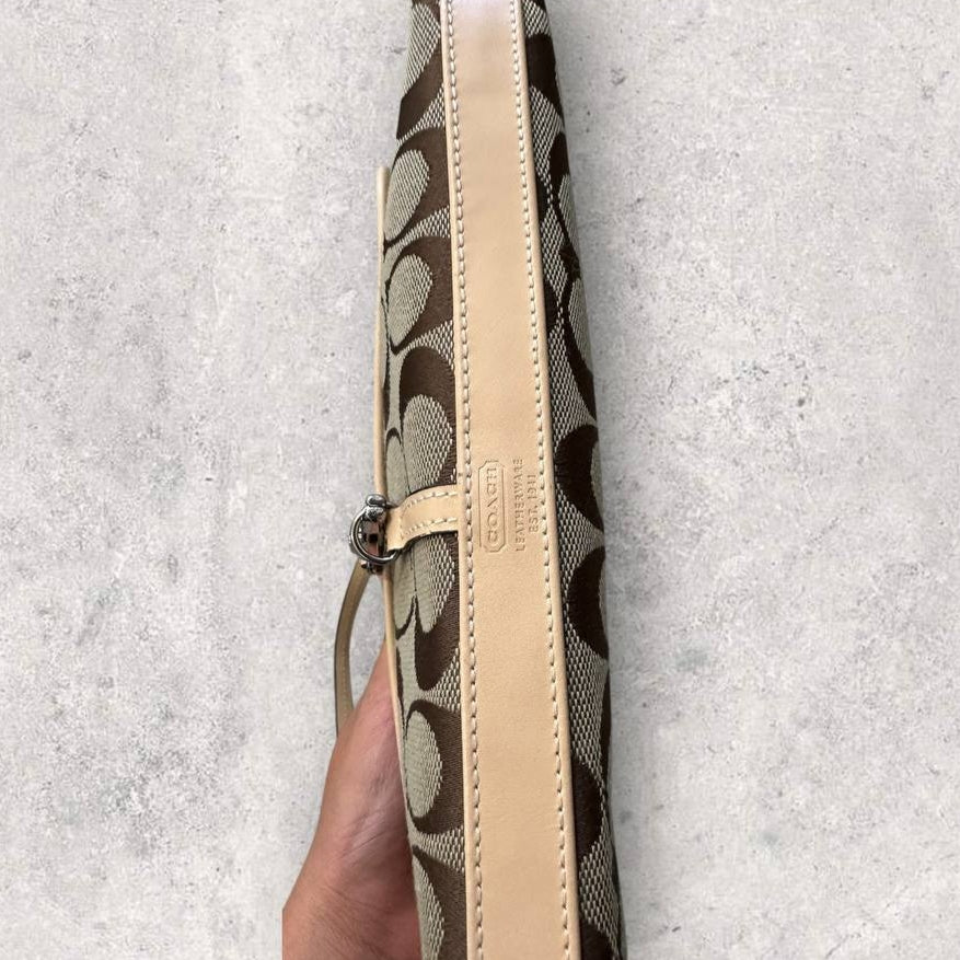 Authentic Vintage Coach Hamptons Signature Shoulder Bag