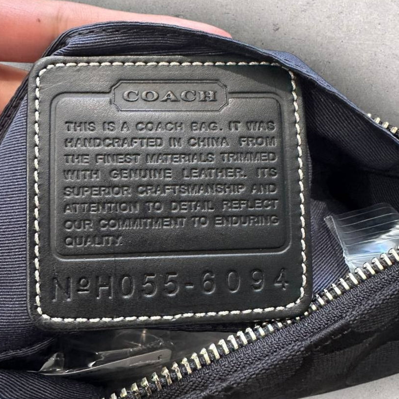 Authentic Vintage Coach Signature Shoulder Bag