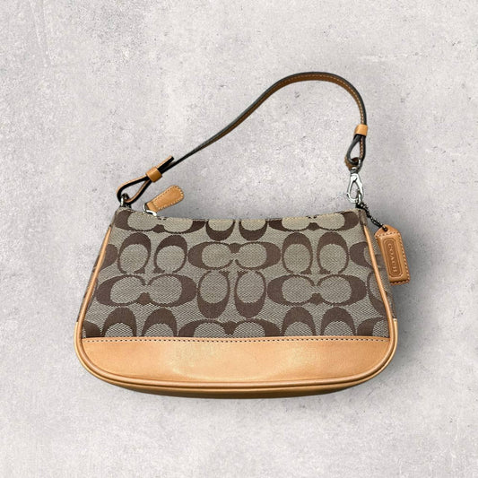 Authentic Vintage Coach Signature Shoulder Bag