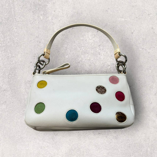 Authentic Vintage Coach Leather Shoulder Bag Y2K