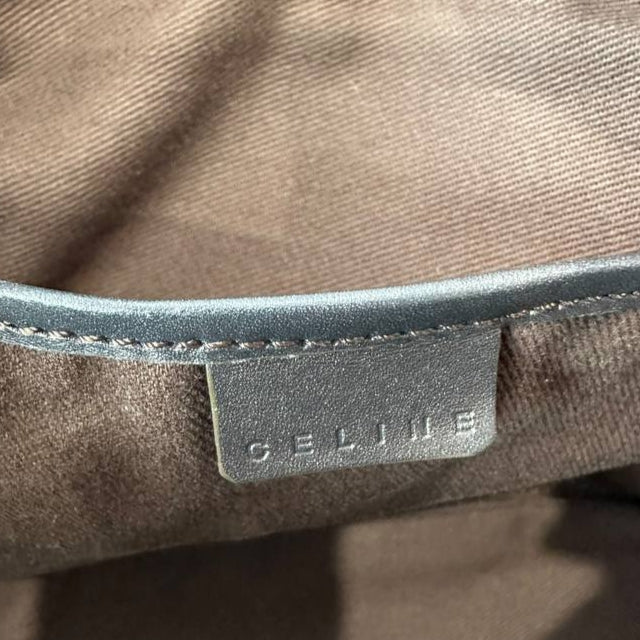 Authentic Vintage Celine Cargo Pocket Suede Shoulder/Crossbody Bag