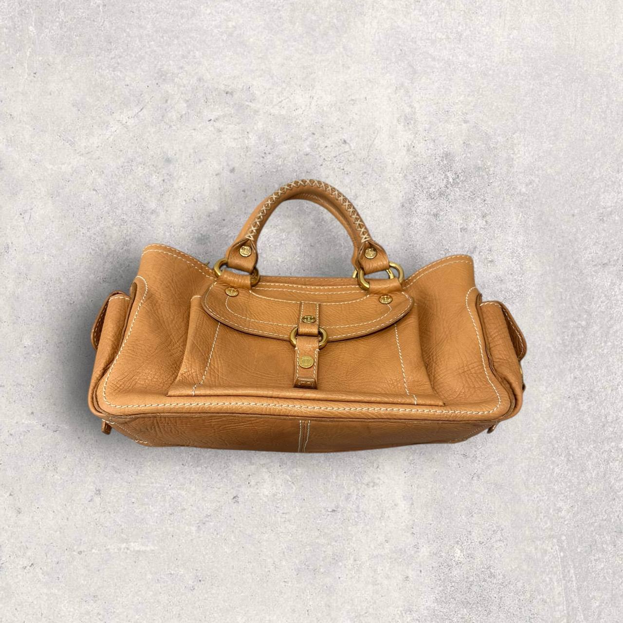 Authentic Vintage Celine Boggie Leather Handbag