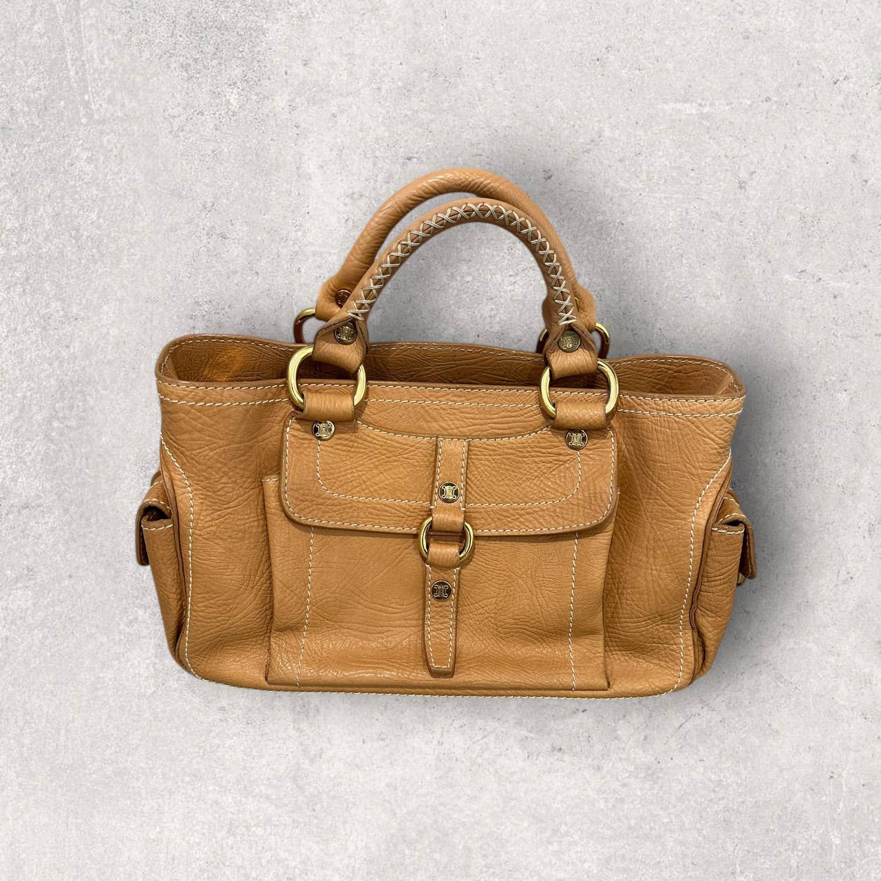 Authentic Vintage Celine Boggie Leather Handbag