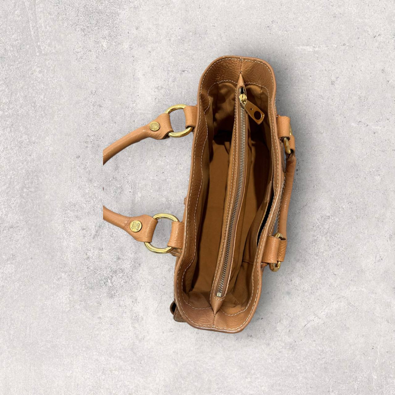 Authentic Vintage Celine Boggie Leather Handbag