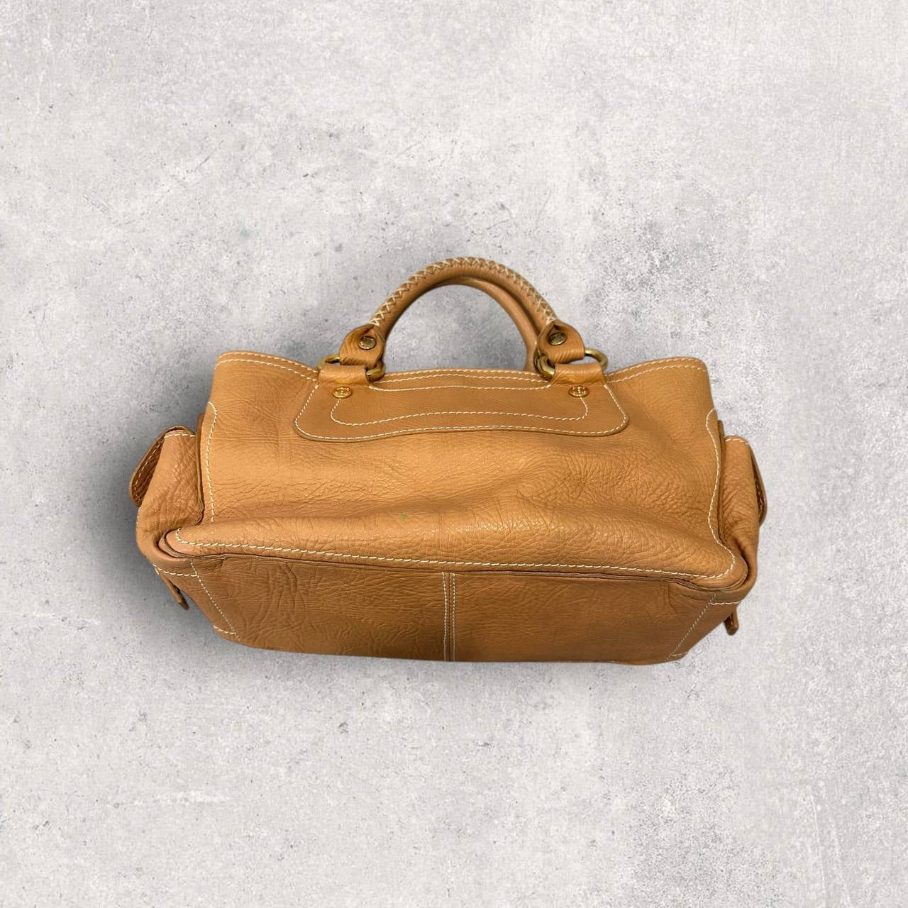 Authentic Vintage Celine Boggie Leather Handbag