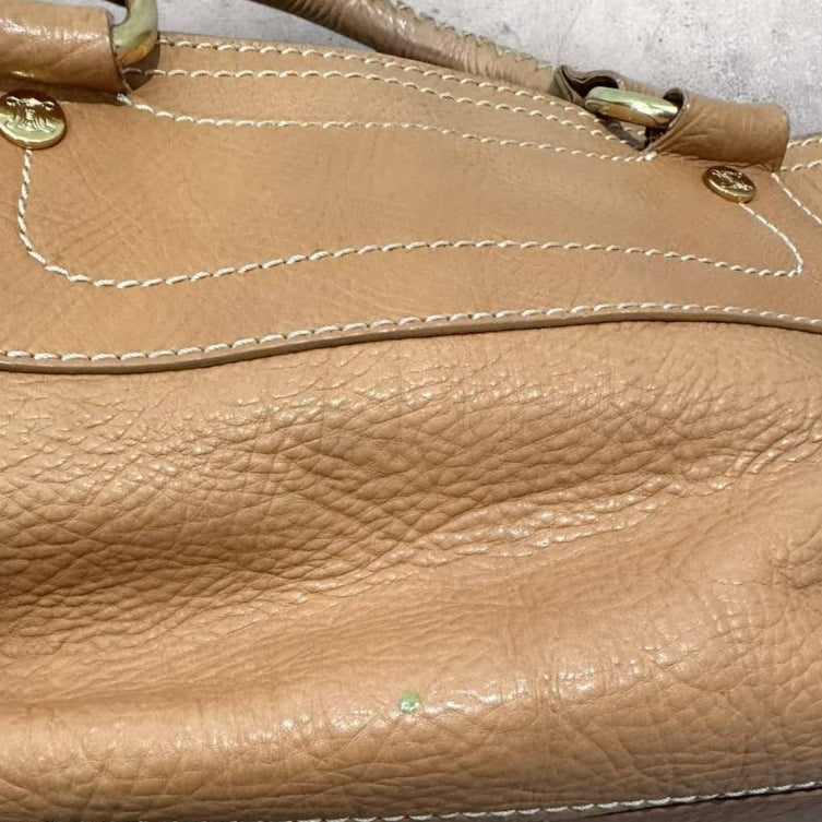 Authentic Vintage Celine Boggie Leather Handbag