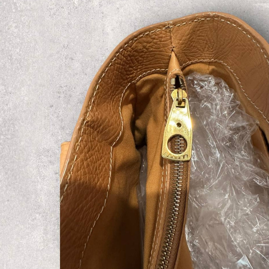 Authentic Vintage Celine Boggie Leather Handbag