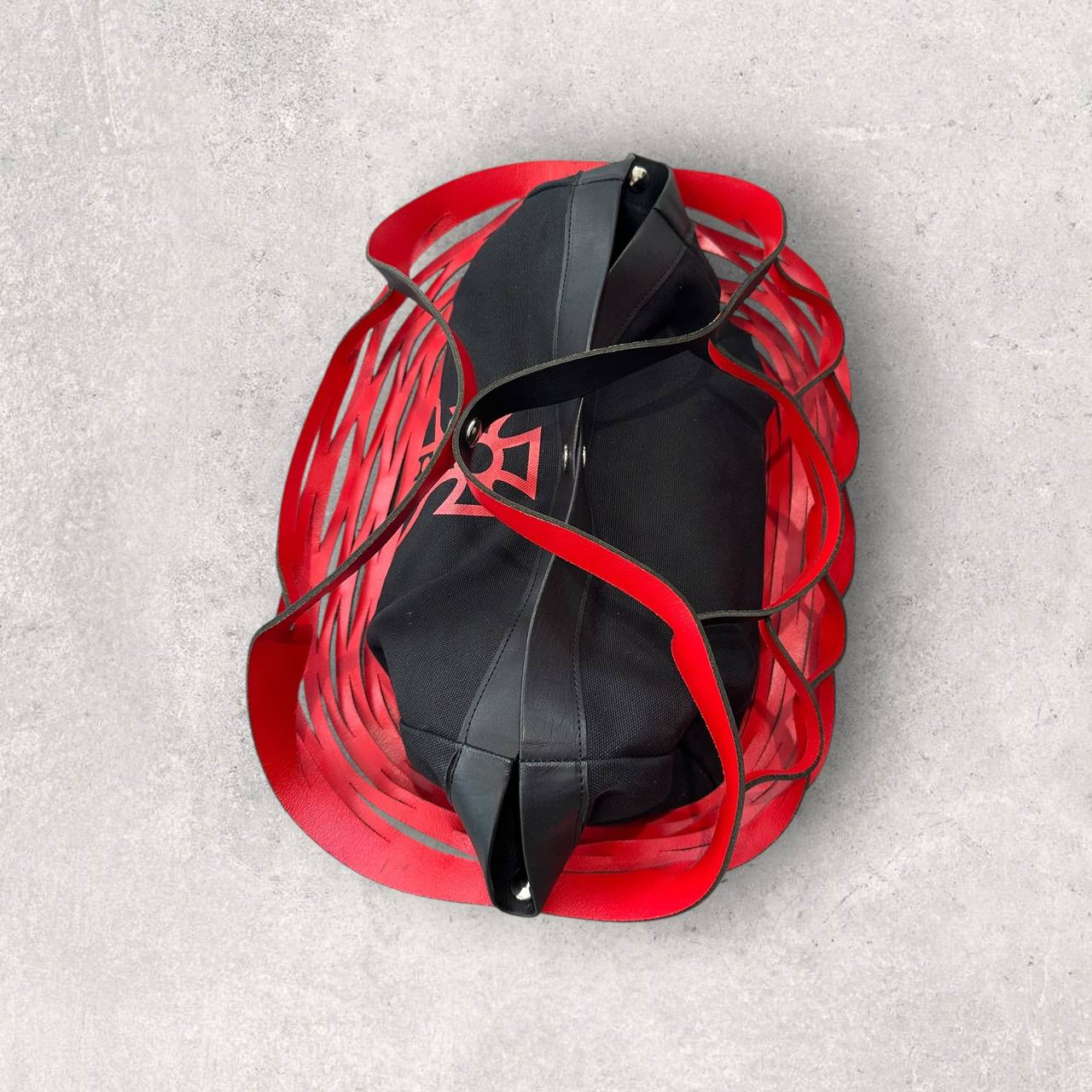 Authentic Vivienne Westwood Slash Leather Tote Bag