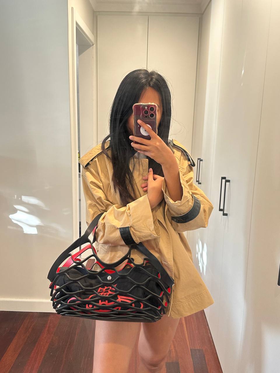 Authentic Vivienne Westwood Slash Leather Tote Bag