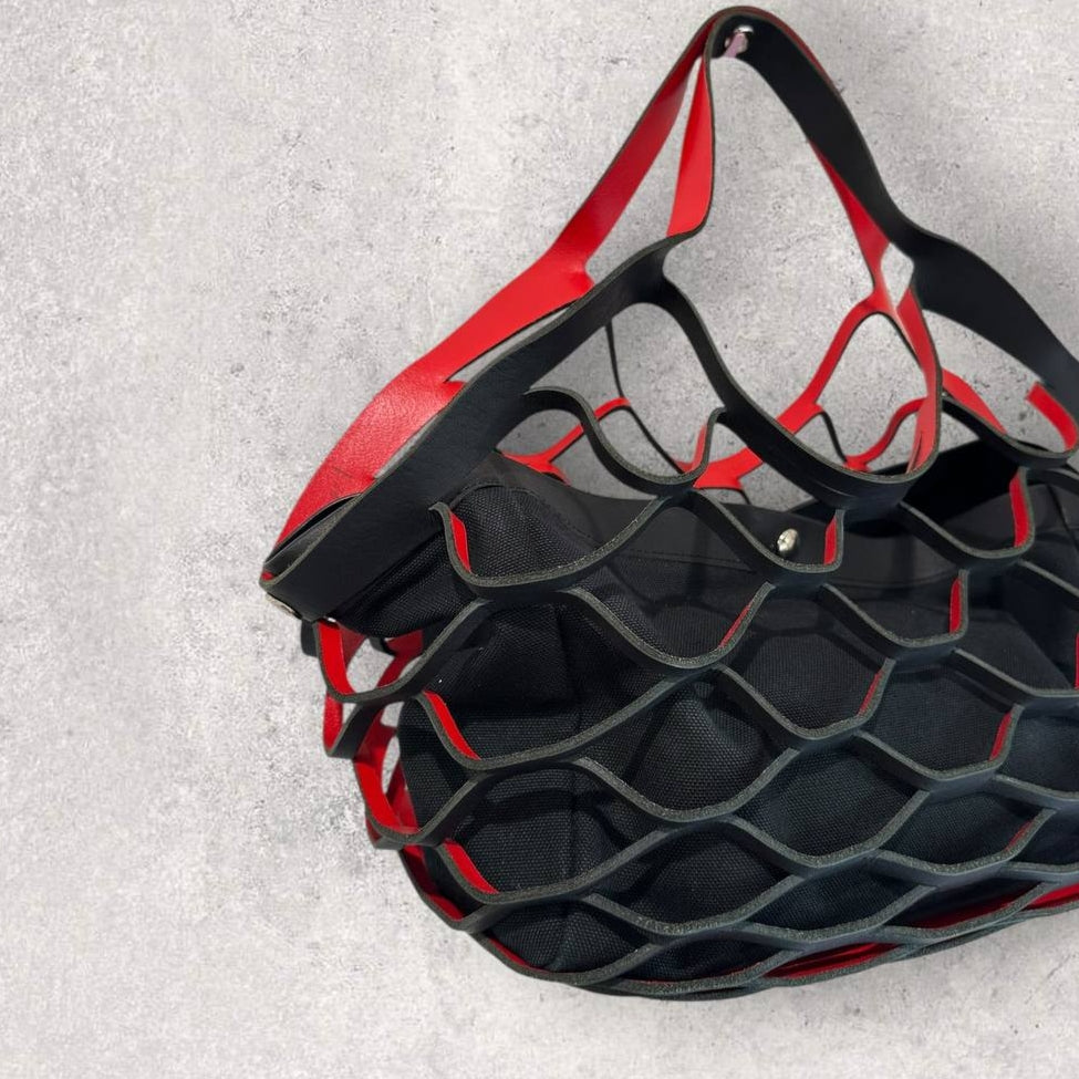 Authentic Vivienne Westwood Slash Leather Tote Bag